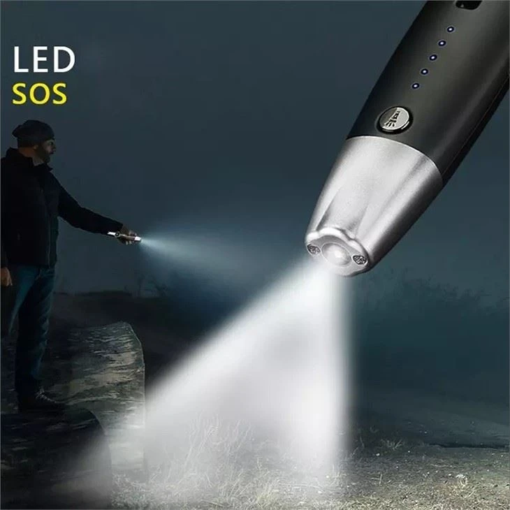 USB Arc Bbq Candle Lighter With Bottle Opener And LED Light Electric Igniter